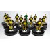 Subbuteo Andrew Table Soccer Borussia Dortmund 2019-20 Champions League kit on Classic Hasbro bases